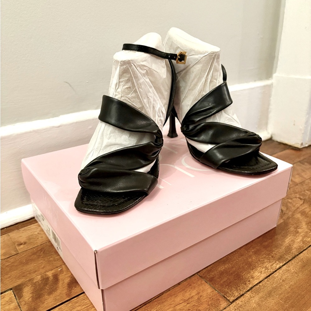 Elegant Black Summer Heels